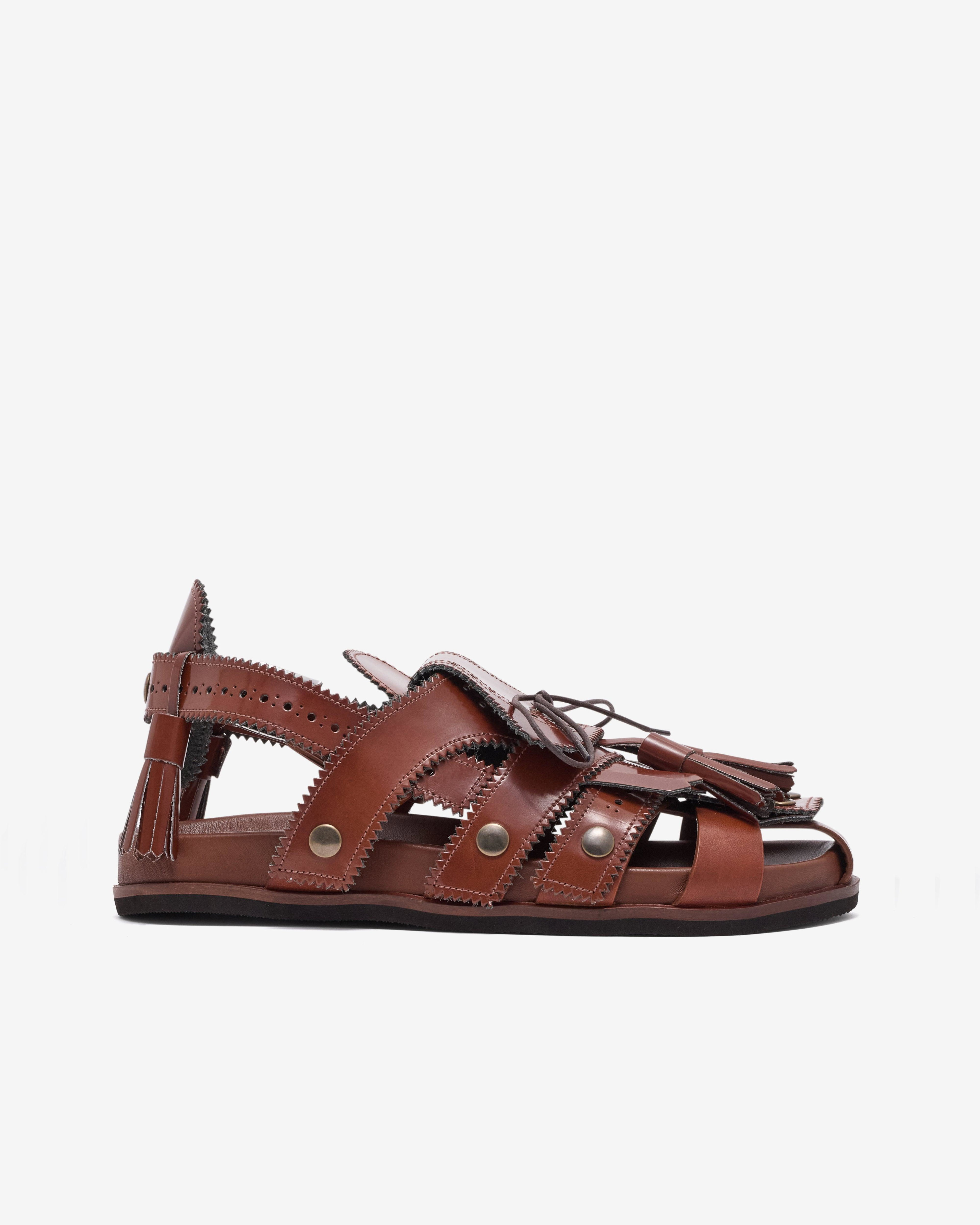Grenson - Men's Craig Green Quinton Sandal - (Tan Calf) by CRAIG GREEN