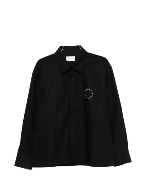 circle-embroidery shirt by CRAIG GREEN