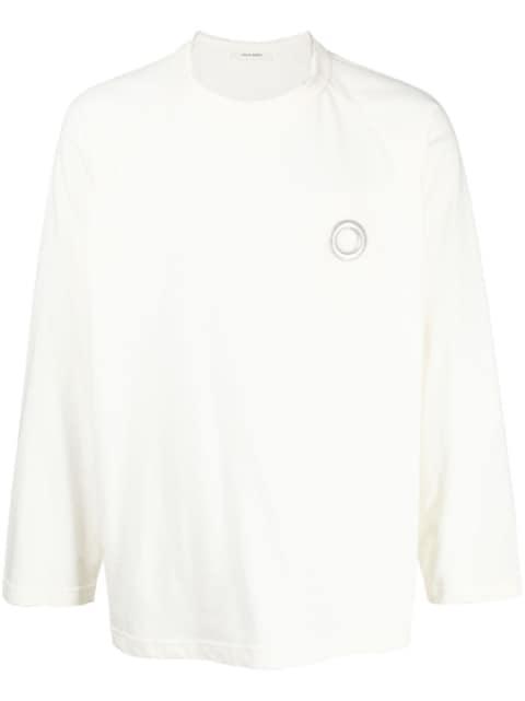 eyelet long-sleeved T-shirt by CRAIG GREEN