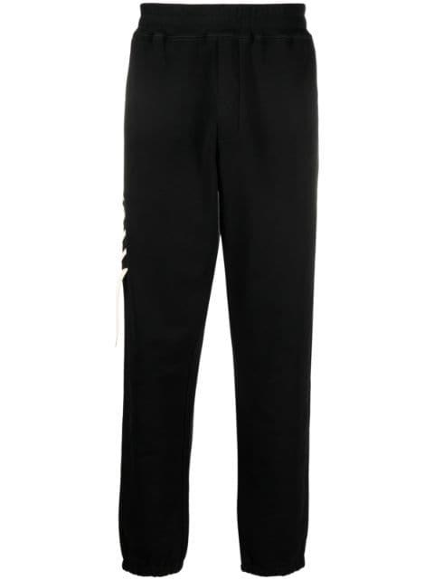 lace-up organic cotton track pants by CRAIG GREEN