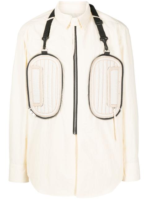 padded-pocket detail shirt by CRAIG GREEN