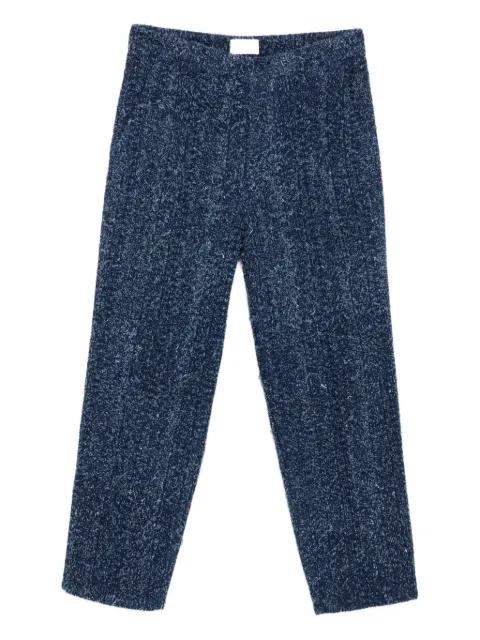 straight-leg bouclé trousers by CRAIG GREEN