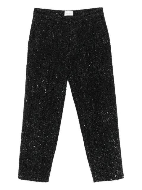 straight-leg bouclé trousers by CRAIG GREEN