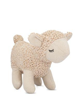 Charlie Farmhouse Lamb Plush Toy - Ages 0+ by CRANE BABY