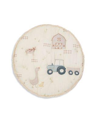 Charlie Farmhouse Quilted Play Mat by CRANE BABY