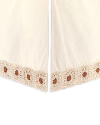 Crochet Crib Skirt by CRANE BABY