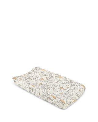 Ezra Quilted Change Pad Cover - Woodland by CRANE BABY