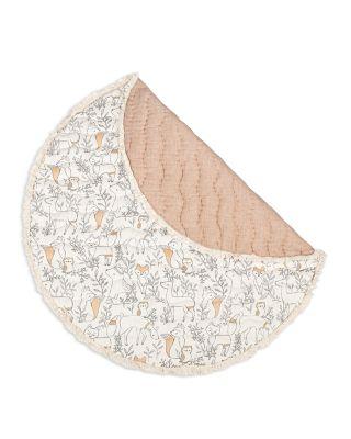 Ezra Quilted Playmat - Woodland by CRANE BABY