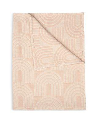 Jacquard Rainbow Blanket by CRANE BABY