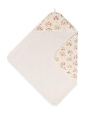 Parker Baby Rainbow Hooded Towel - Ages 0-3 by CRANE BABY
