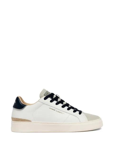Blade suede-panelled sneakers by CRIME LONDON