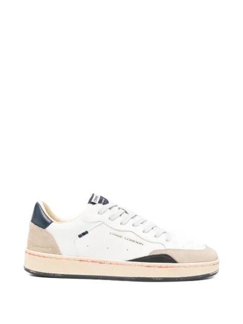 Chelsea suede panel sneakers by CRIME LONDON