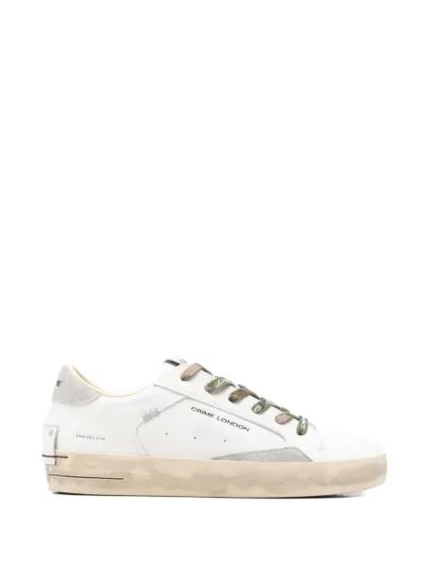 Sk8 Deluxe lace-up sneakers by CRIME LONDON