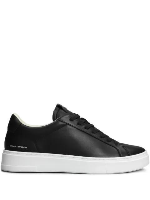 leather low-top sneakers by CRIME LONDON