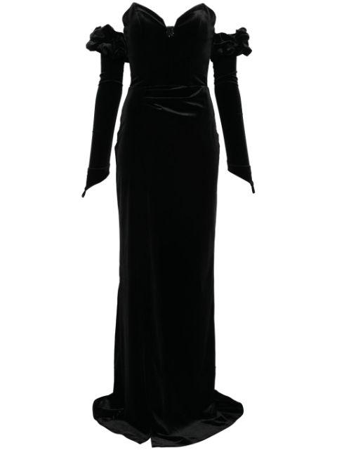 Brigitte maxi dress by CRISTALLINI