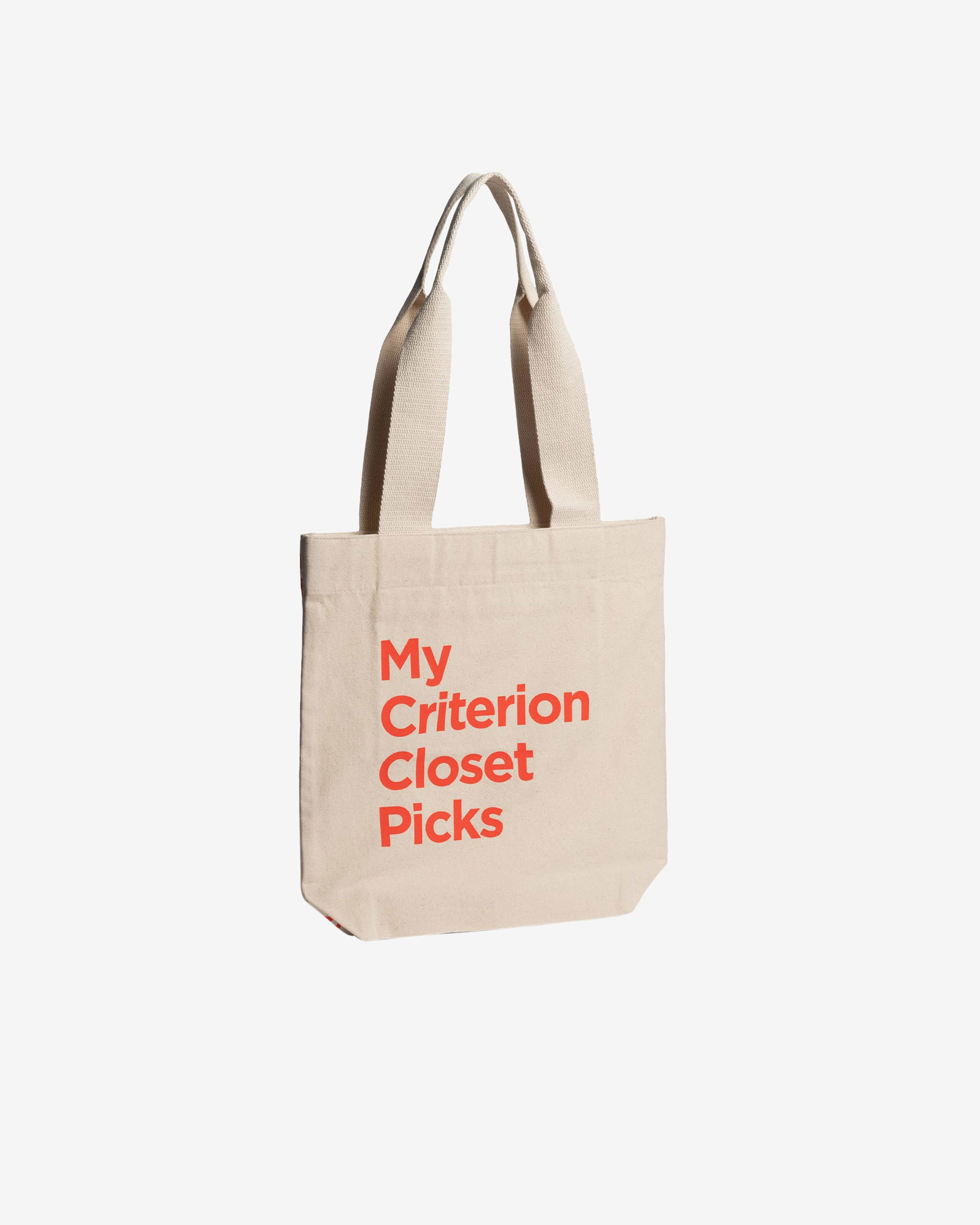 Criterion - Closet Picks Bag - (Beige/Red) by CRITERION