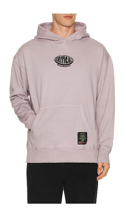 Critical Slide Buzzed Hoodie in Lavender by CRITICAL SLIDE