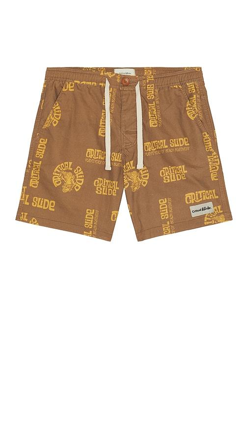Critical Slide Faithful 17 Swimtrunk in Brown by CRITICAL SLIDE