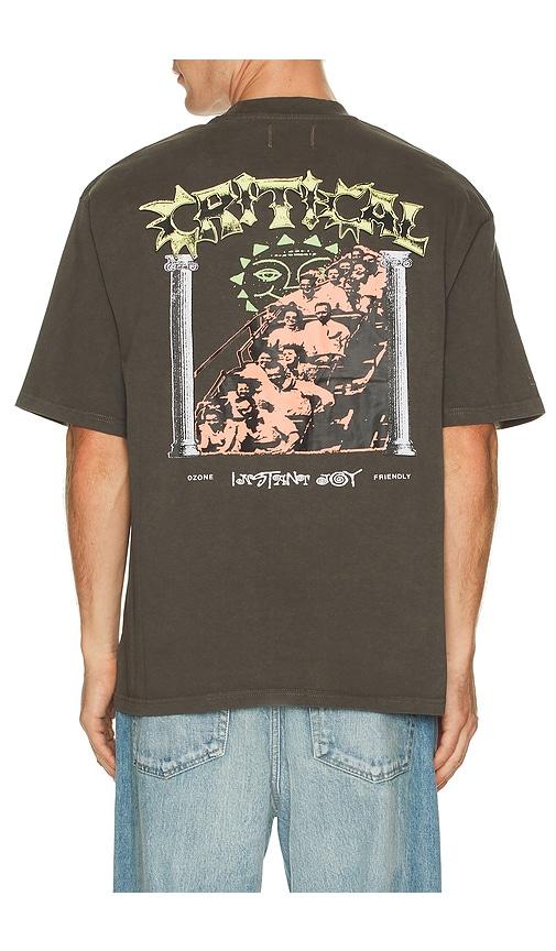 Critical Slide Joystick Tee in Grey by CRITICAL SLIDE