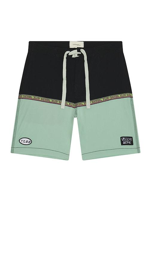 Critical Slide Monolith 18 Boardshort in Black by CRITICAL SLIDE
