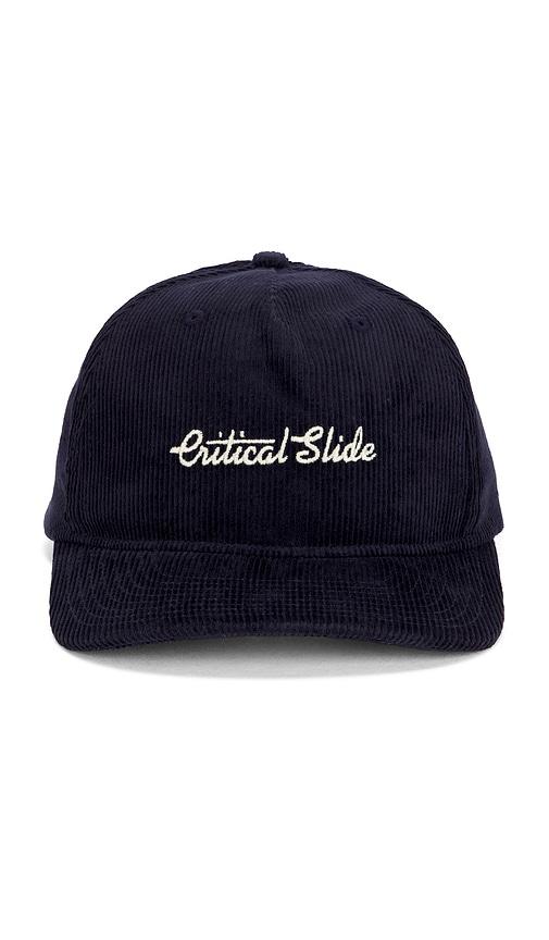 Critical Slide Sun Cured Cap in Blue by CRITICAL SLIDE Critical Slide Sun Cured Cap in Blue by CRITICAL SLIDE