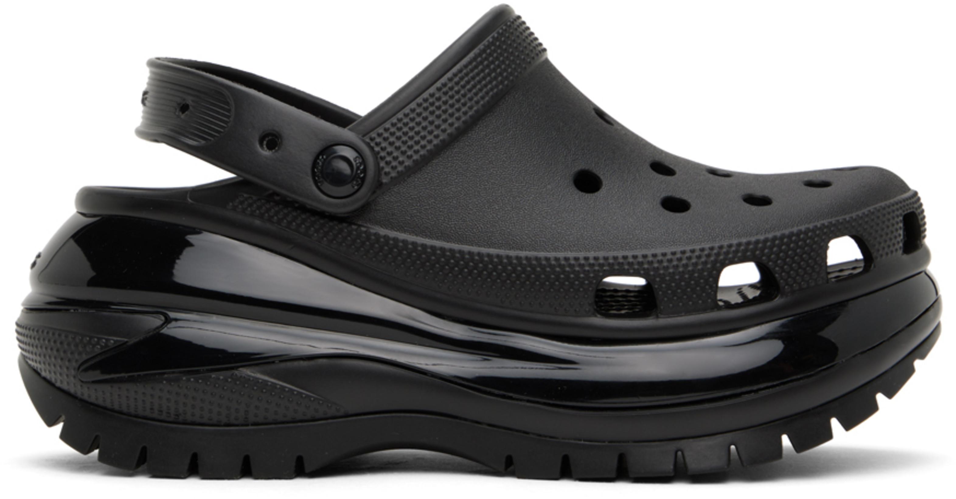 Black Mega Crush Clogs by CROCS