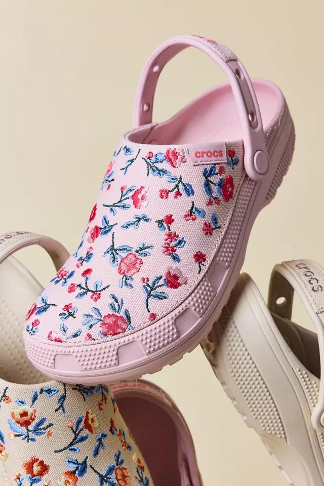 Crocs Classic Crafted Floral Clogs by CROCS