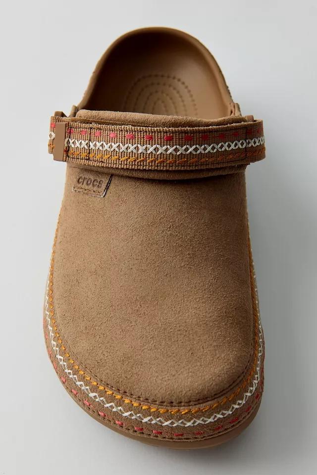 Crocs Women's Classic Crafted Faux Suede Stitch Clogs by CROCS