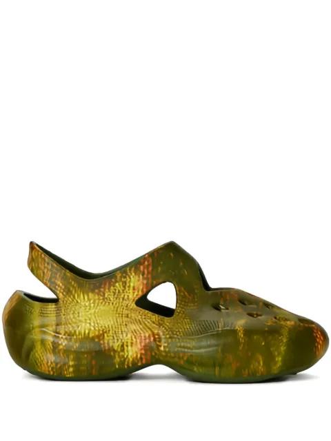 Diffuser "Dingyun Zhang - Army Green" clogs by CROCS