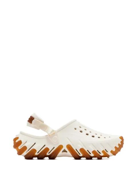 Echo Icy RO Clog chalk strap slides by CROCS
