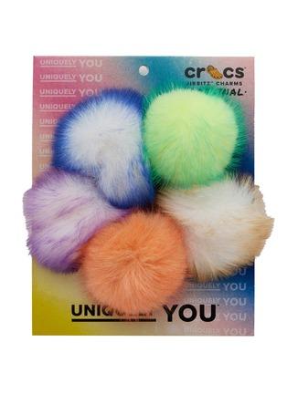 Long Hair Puff Jibbitz™ Charms — Set of 5 by CROCS Long Hair Puff Jibbitz™ Charms — Set of 5 by CROCS