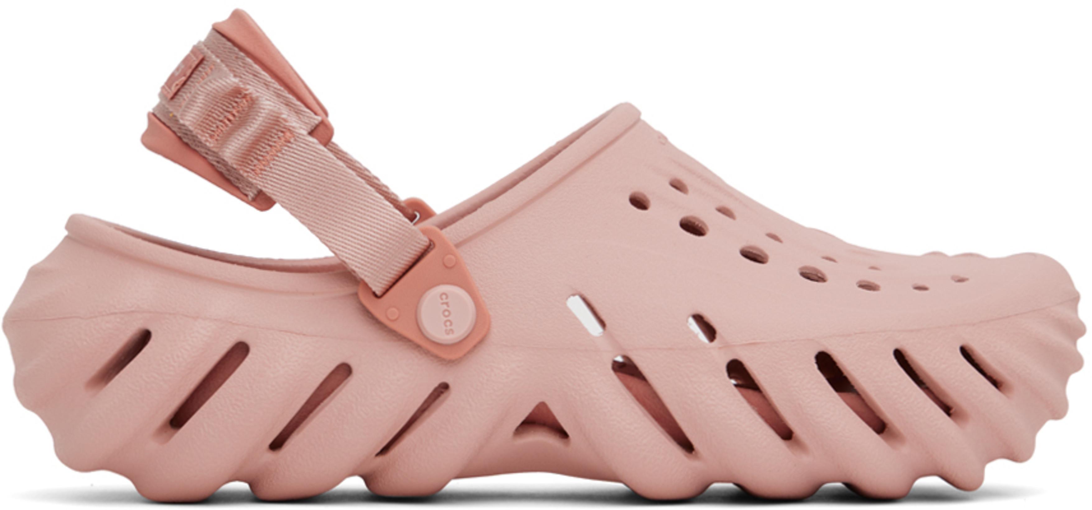 Pink Echo Clogs by CROCS