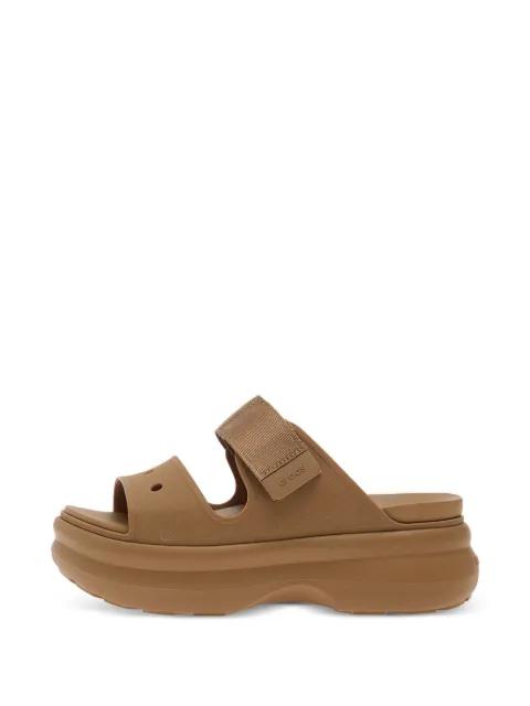 Soho Two platform touch-strap sandals by CROCS