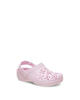 Unisex Classic Floral Cut Out Clog - Toddler by CROCS
