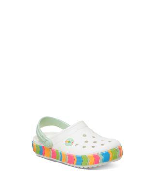 Unisex Crocband Chevron Band Clogs - Toddler by CROCS