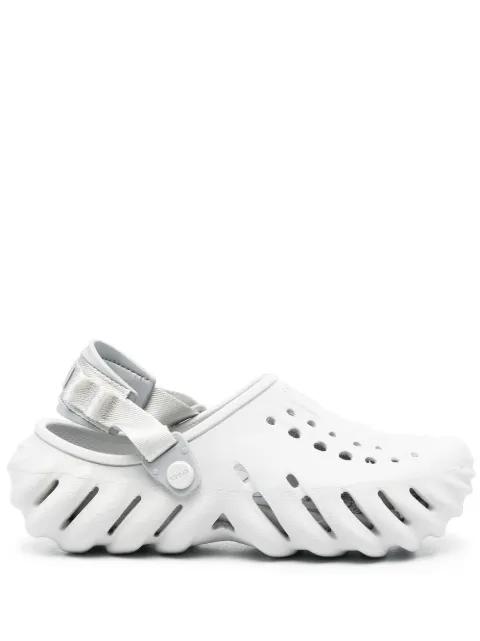 cut out-detail chunky sandals by CROCS