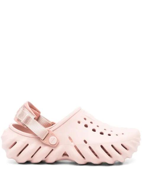 cut out-detail chunky sandals by CROCS
