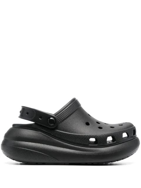 double-platform slingback slides by CROCS