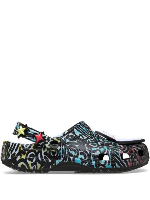 graphic-print sandals by CROCS