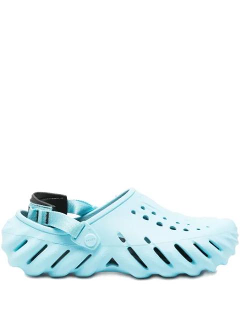 perforated-detail rubber clogs by CROCS