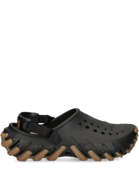 perforated-sole heel-strap clog sandals by CROCS