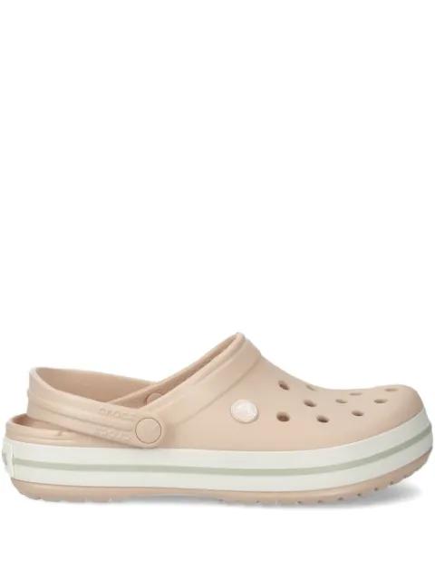 perforated striped slides by CROCS