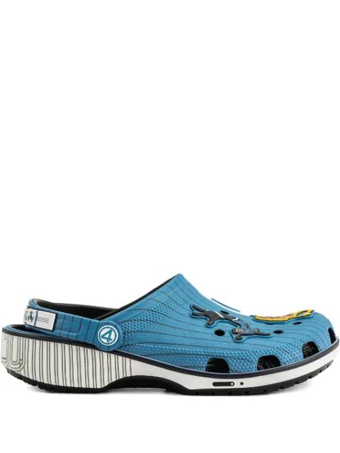 pinstripe Fantastic Four clogs by CROCS