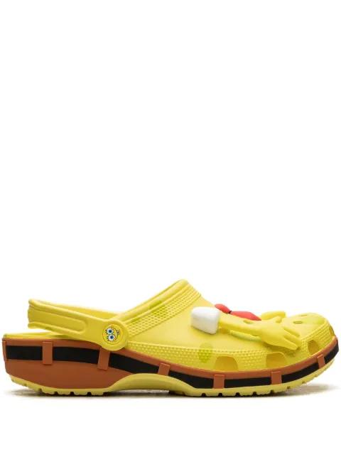 x SpongeBob SquarePants Classic Clogs slides by CROCS