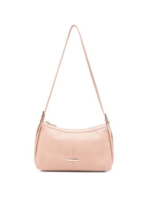 Serena grained-leather shoulder bag by CROMIA