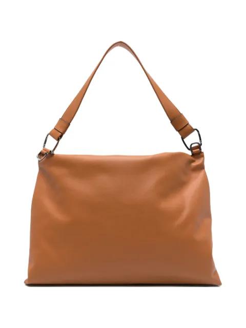 chain leather tote bag by CROMIA
