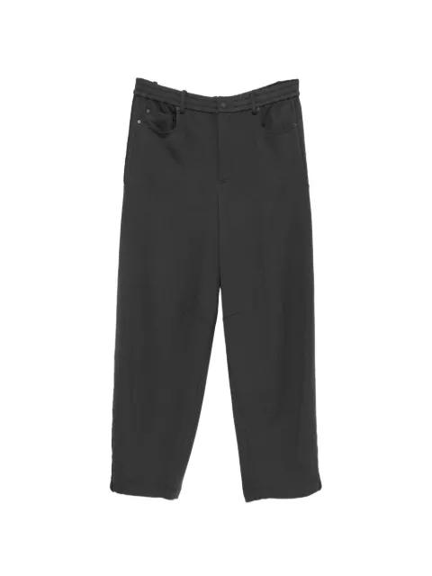 Knitted casual pants by CROQUIS