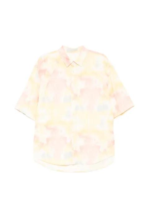 Short sleeve tie-dye shirt by CROQUIS