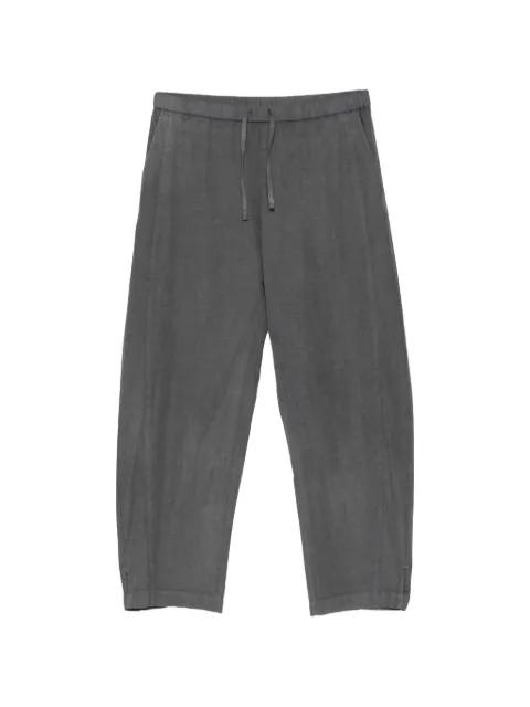 buttoned-hem trousers by CROQUIS