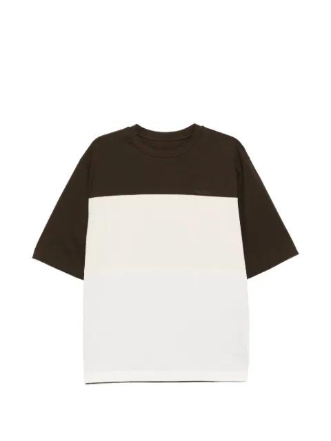 colour-block T-shirt by CROQUIS